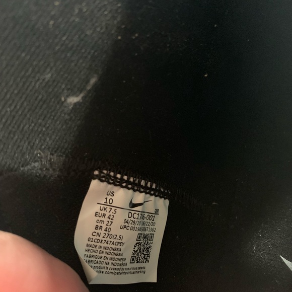 Nike Blazer Mid 77 Infinite Black - Picture 6 of 6